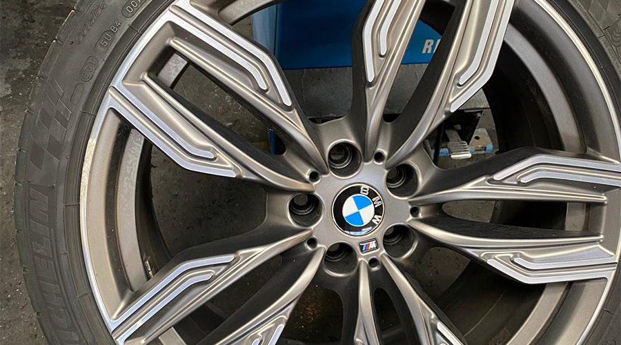 Glanzgedrehte Felgen reparieren München Felgenreparatur -06
