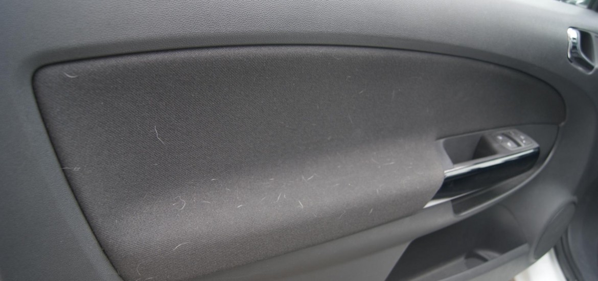 Tierhaarentfernung bei einem Opel Corsa - Nachher